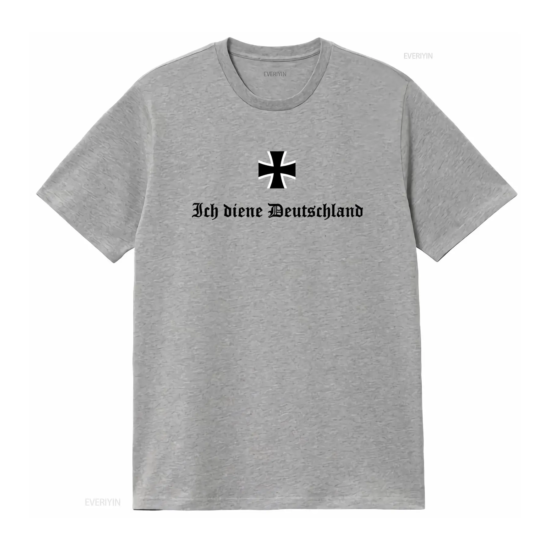 Military Shirt Men - Stylish I Serve Germany Slogan Bundeswehr