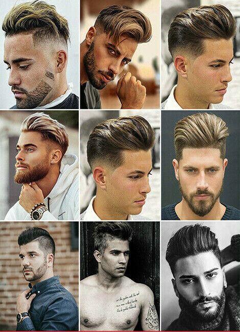 Men Fashion Hair Style - Hair Salon Fashion Modeling Beauty Salon