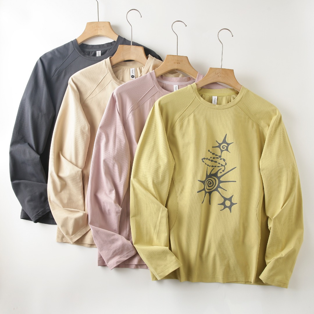 Men'S Fashion Trends - Unisex High-Stretch Breathable Long-Sleeve T-Shirt –