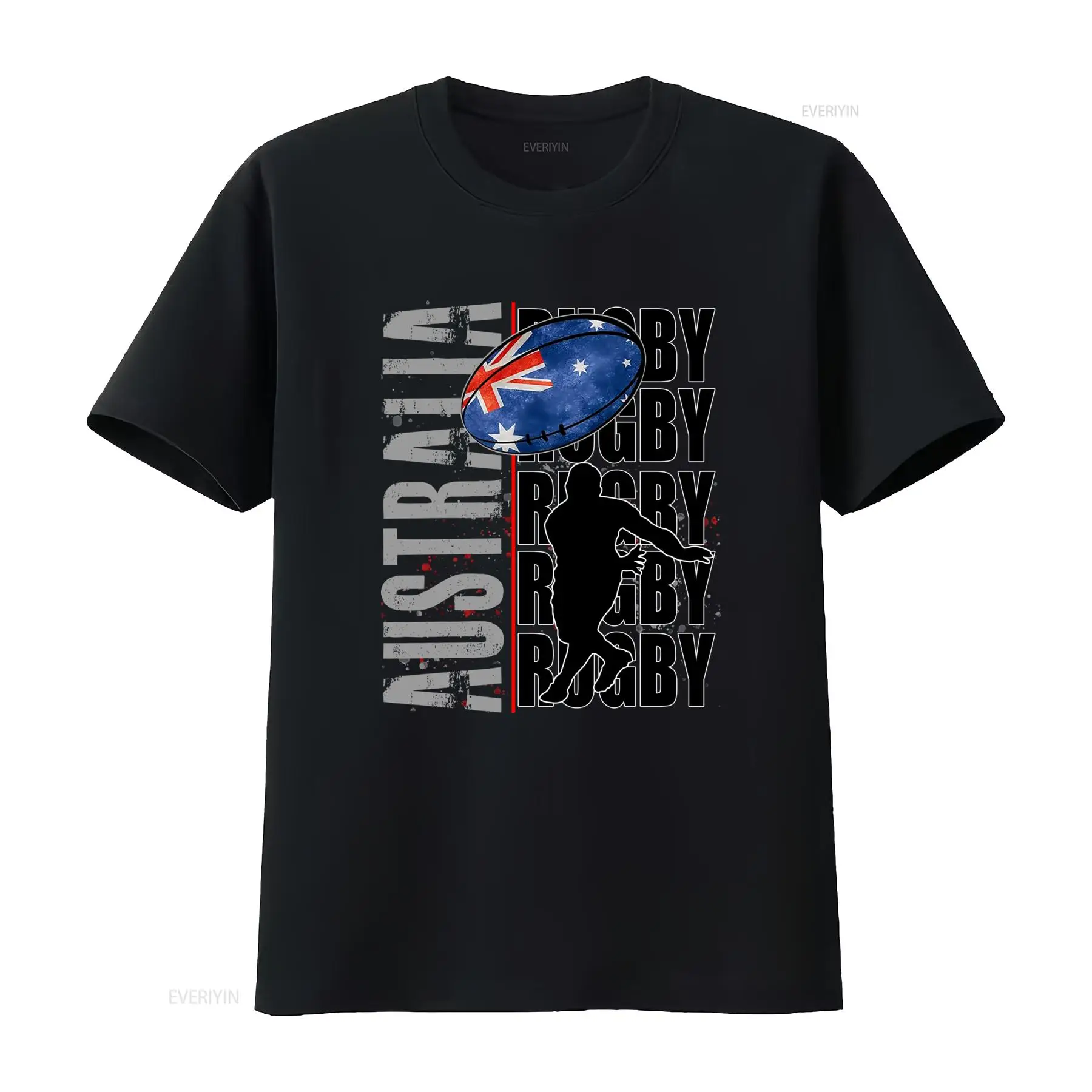 Mens Fashion Rugby Shirts - Cool Streetwear Australia Rugby Australian Flag