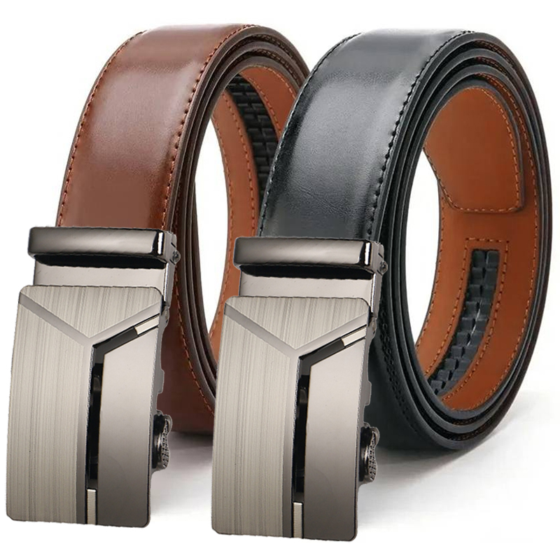Mens Fashion Ideas - Fashion Men's Genuine Leather Belt Authentic