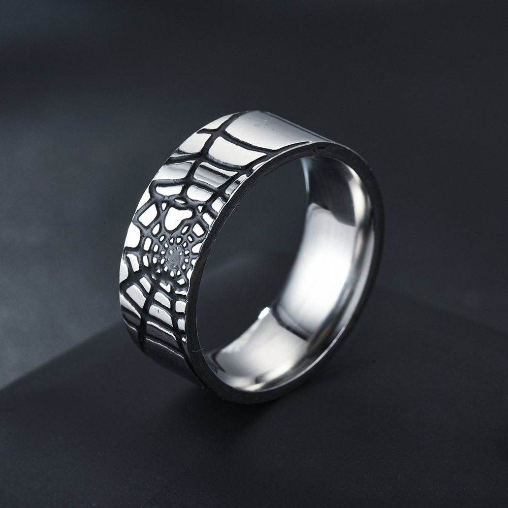 Stainless Steel Simple Spider  - Men'S Fashion For Wedding ulasan dan harga