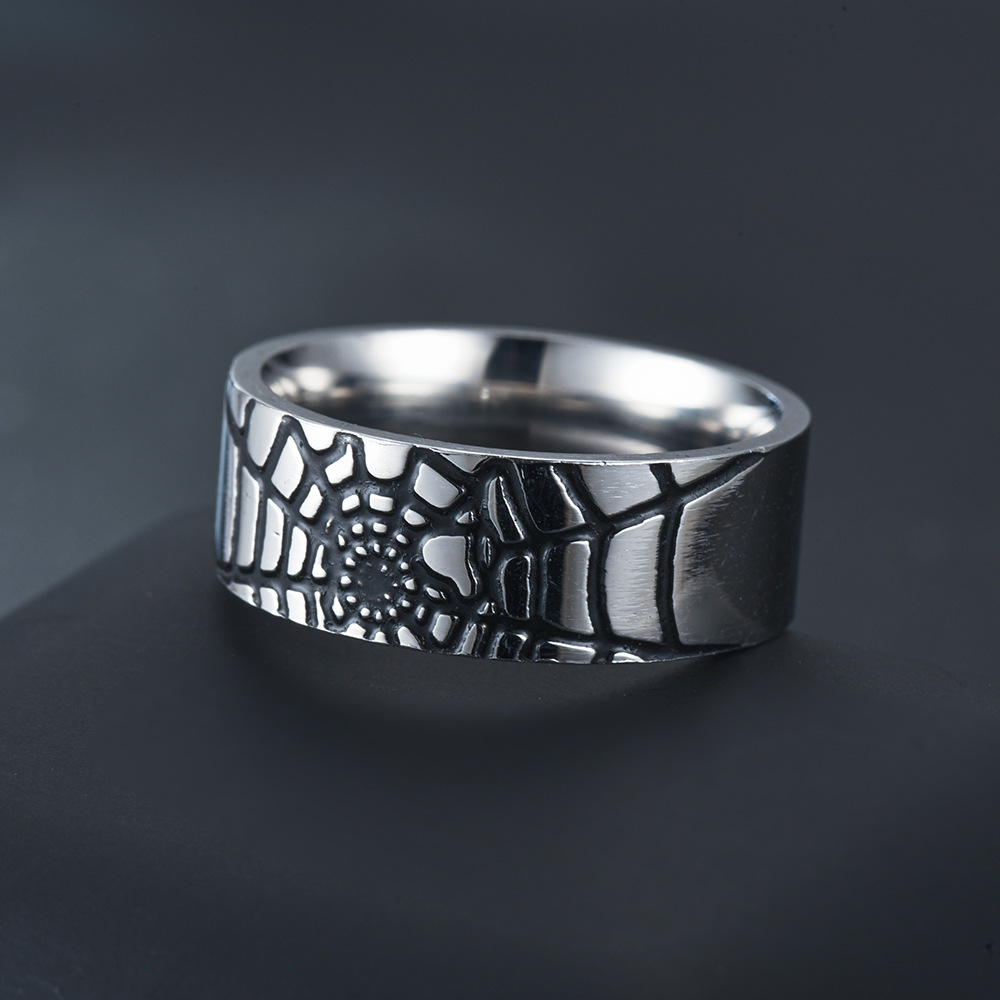 Stainless Steel Simple Spider  - Men'S Fashion For Wedding ulasan dan harga