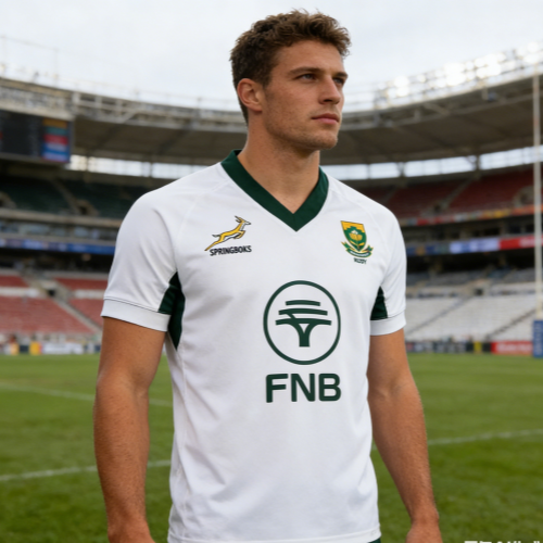 South Africa Springboks Green  - Mens Fashion Rugby Shirts ulasan dan harga