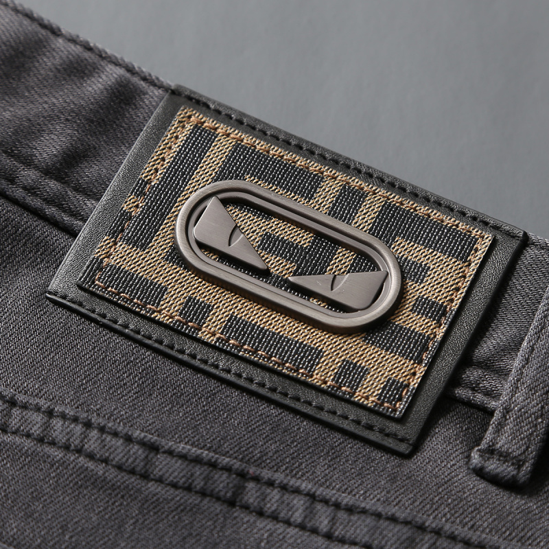 2025 autumn new trendy brand j - Men'S Fashion Grey Jeans ulasan dan harga