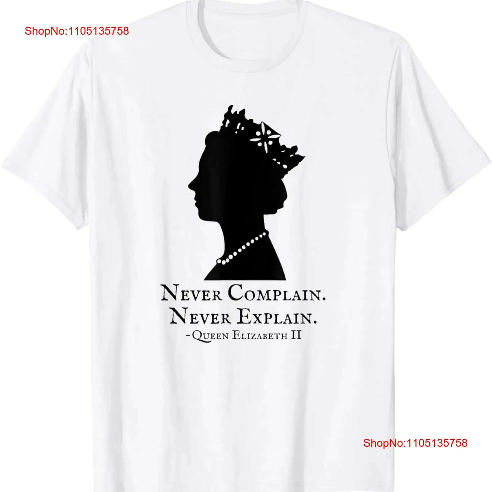 Queen of England Silhouette Ne - Men'S Fashion Explained ulasan dan harga