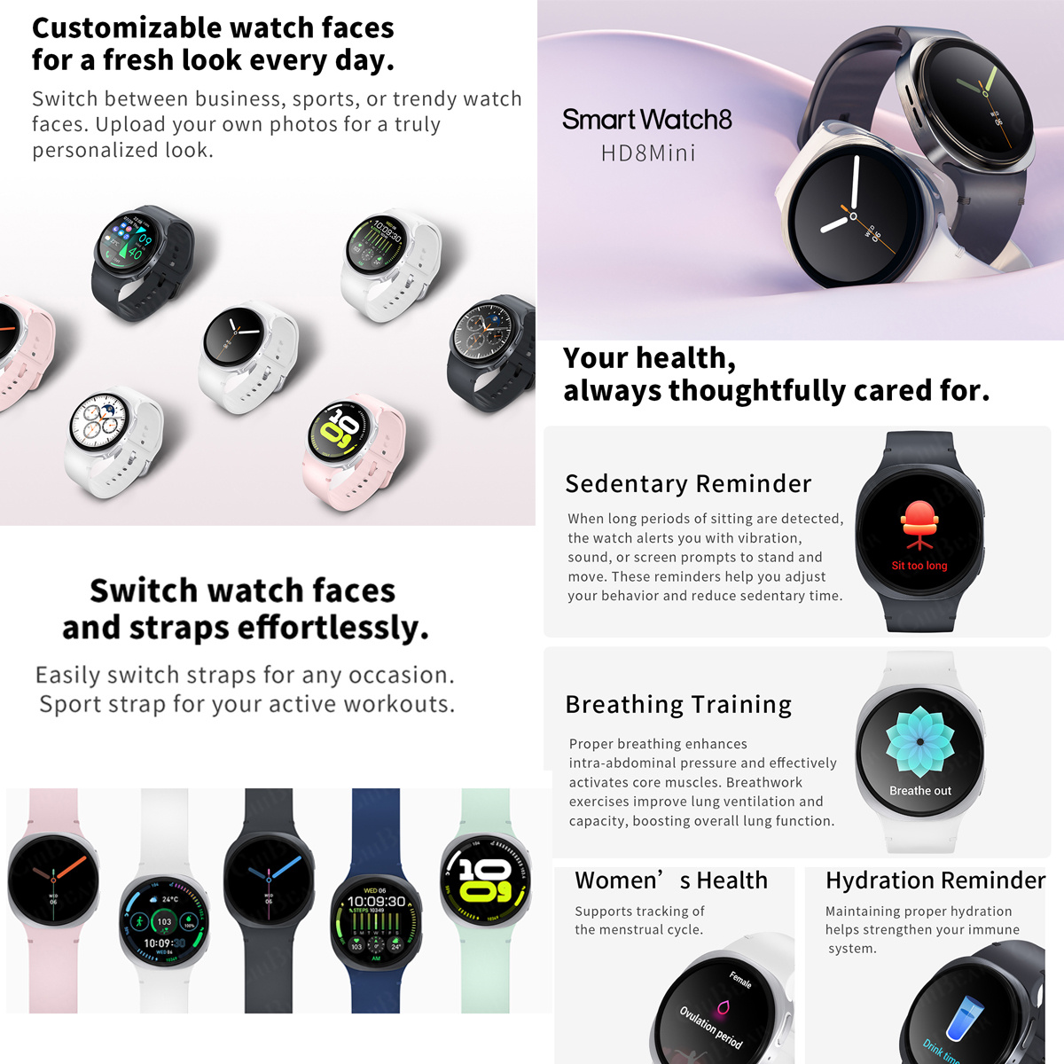 2026 New Watches 8 Mini GPS Tr - Mens Fashion World ulasan dan harga