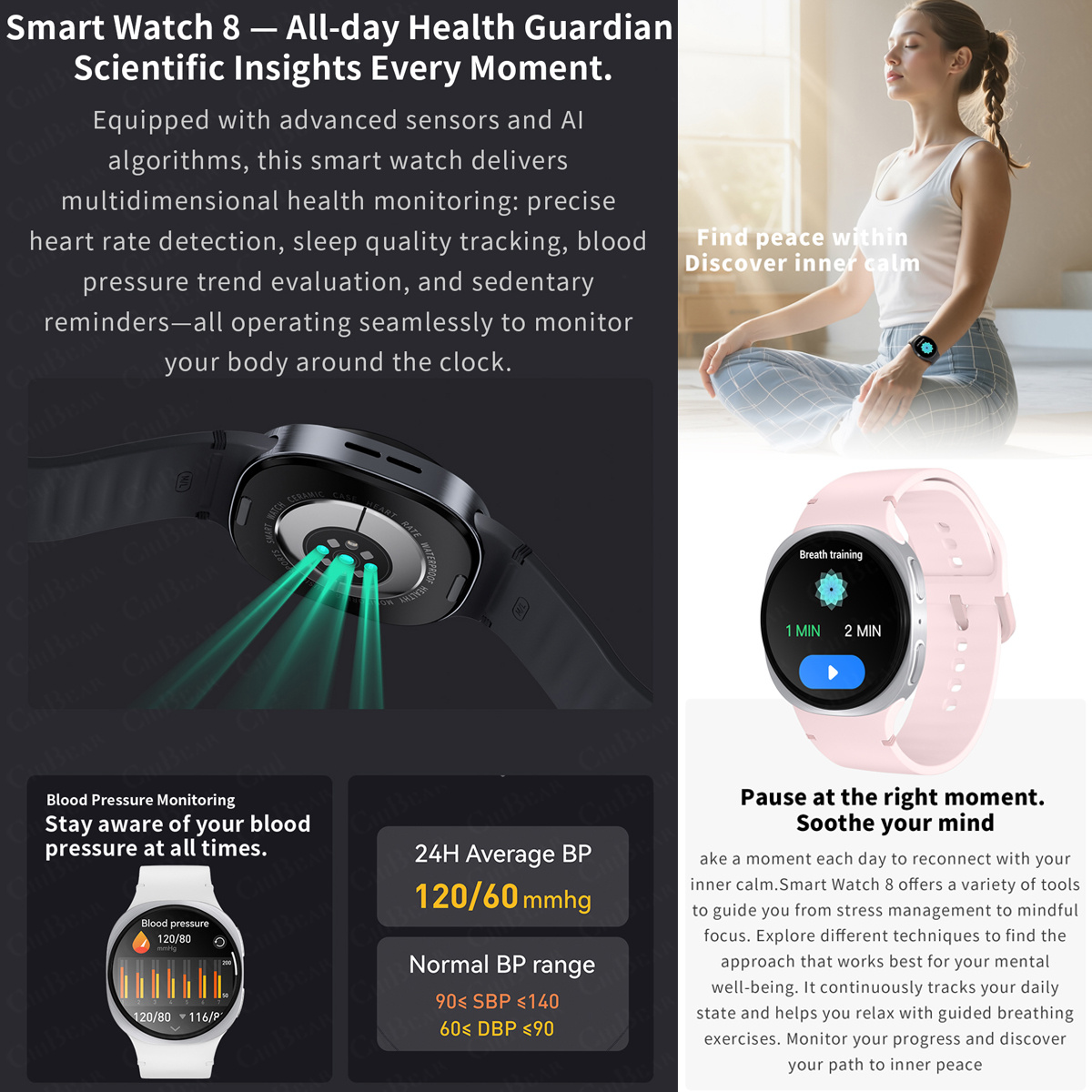 2026 New Watches 8 Mini GPS Tr - Mens Fashion World ulasan dan harga