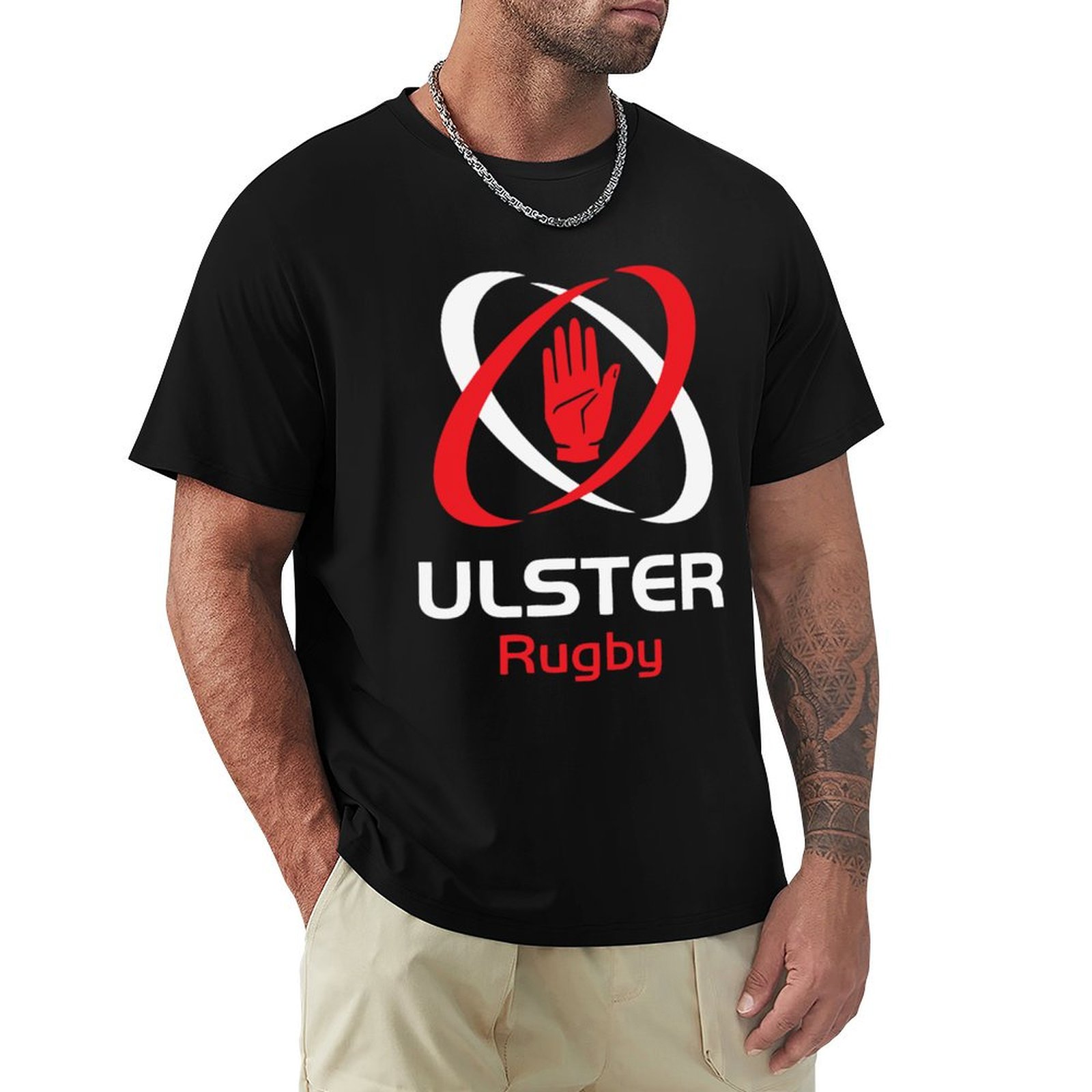 IRFU - Iconic Ulster Rugby Des - Mens Fashion Rugby Shirts ulasan dan harga