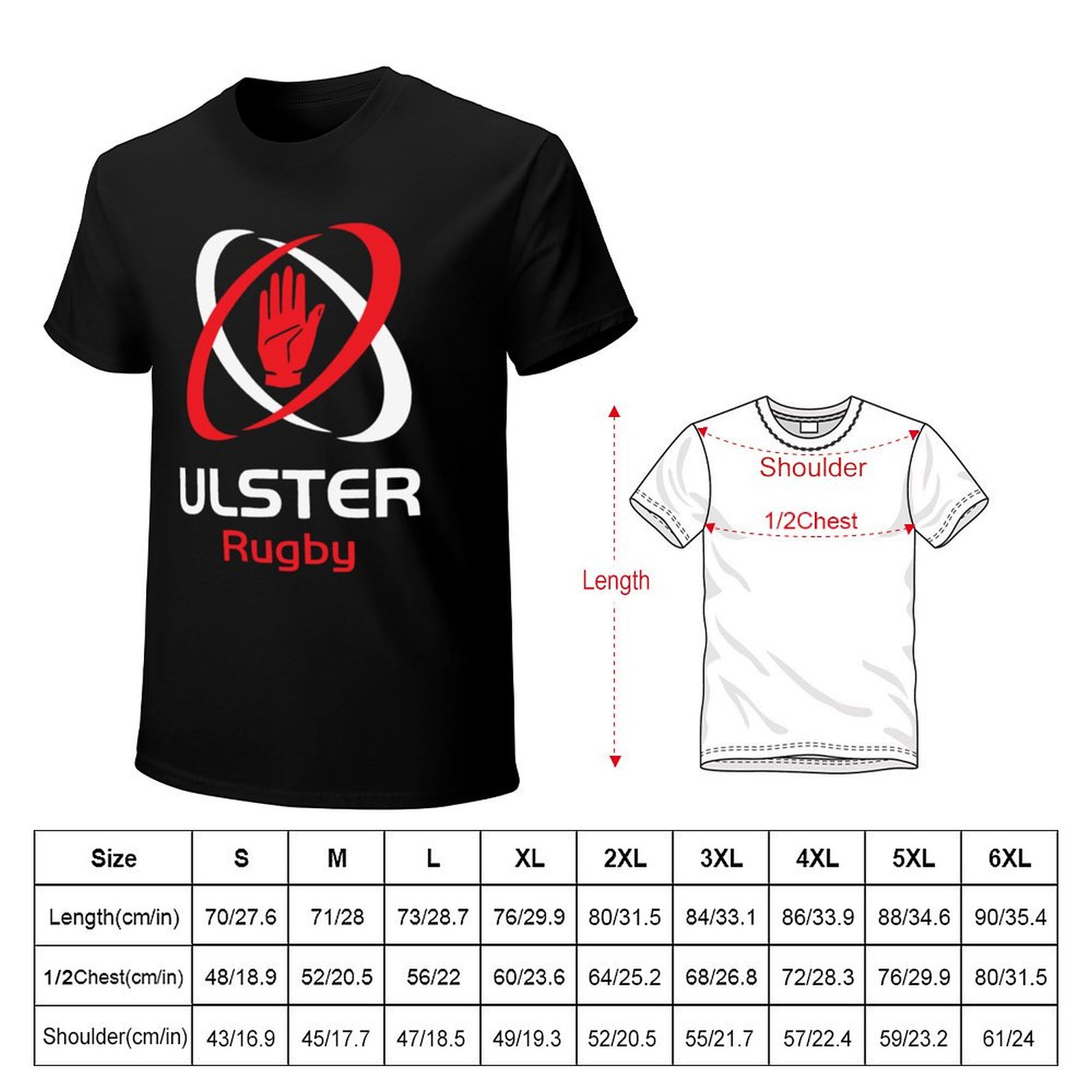 IRFU - Iconic Ulster Rugby Des - Mens Fashion Rugby Shirts ulasan dan harga