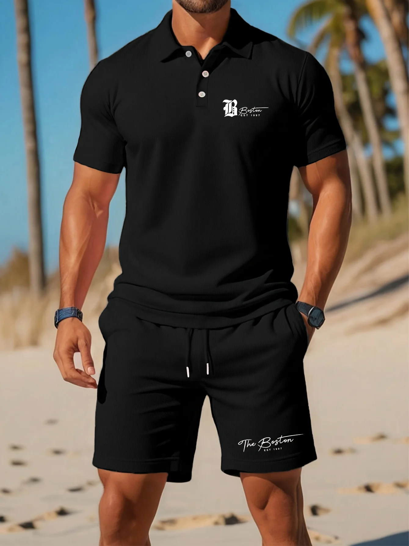 Summer New Men's Polo Shirt Se - Men'S Fashion Rules ulasan dan harga