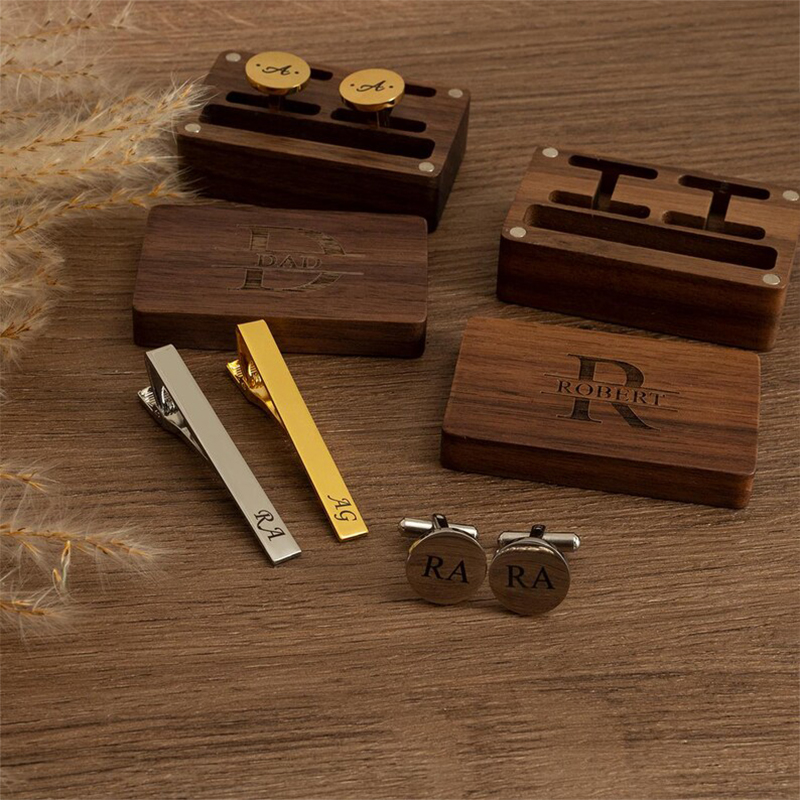 Personalized Groomsmen Cufflin - Men'S Fashion For Wedding ulasan dan harga