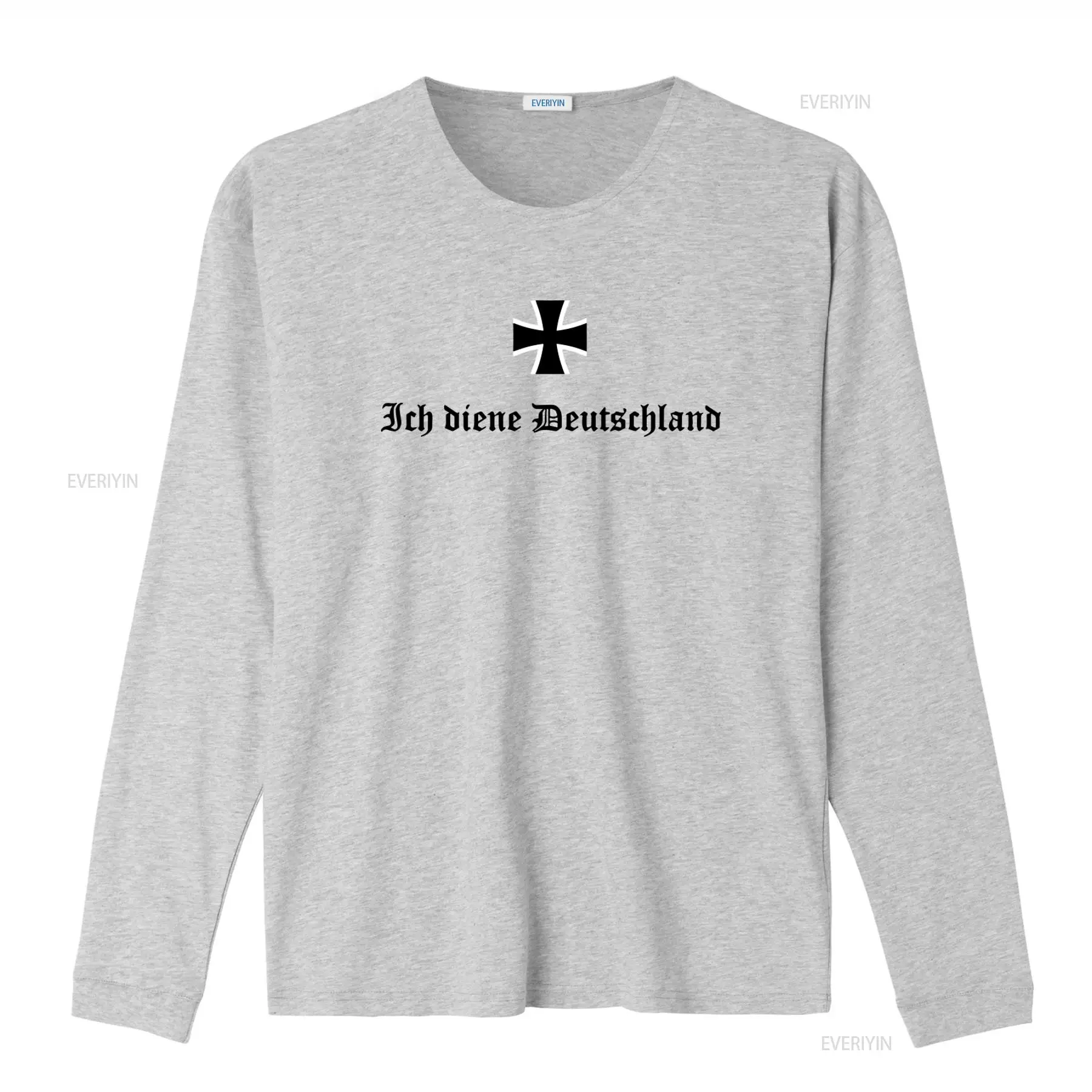 Stylish I Serve Germany Slogan - Military Shirt Men ulasan dan harga