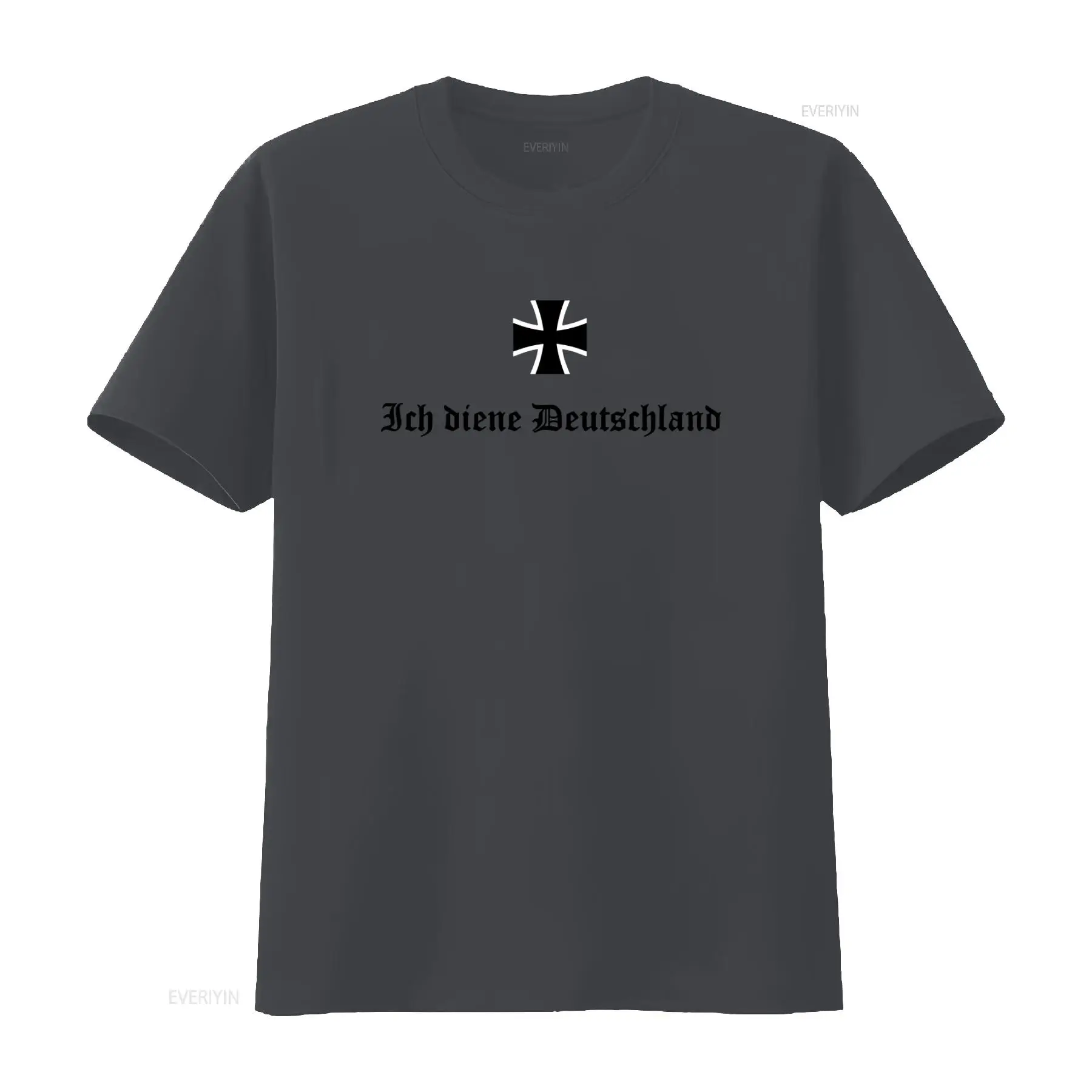 Stylish I Serve Germany Slogan - Military Shirt Men ulasan dan harga