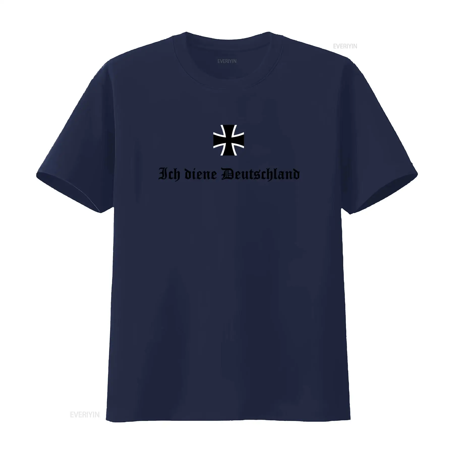 Stylish I Serve Germany Slogan - Military Shirt Men ulasan dan harga