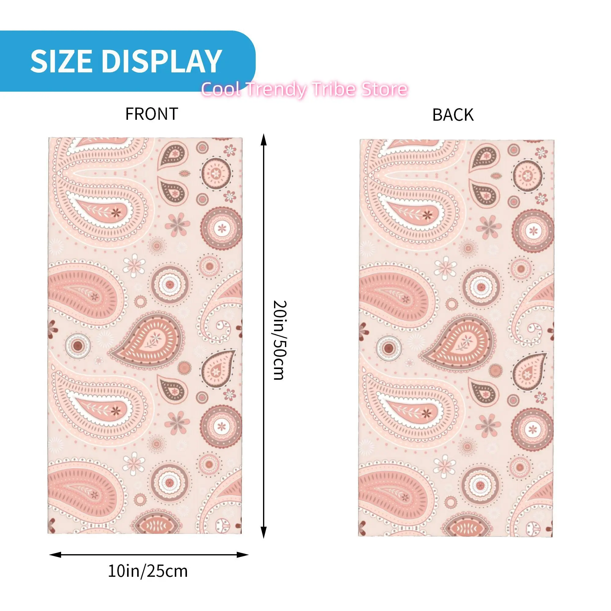 Beige Background Pink Paisley  - Men Fashion Hair Style ulasan dan harga