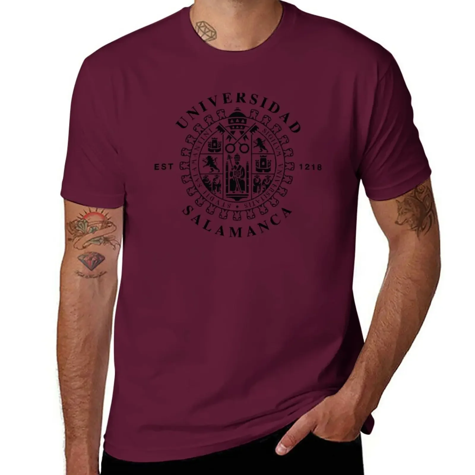 University of Salamanca T-Shir - Men'S Fashion University ulasan dan harga