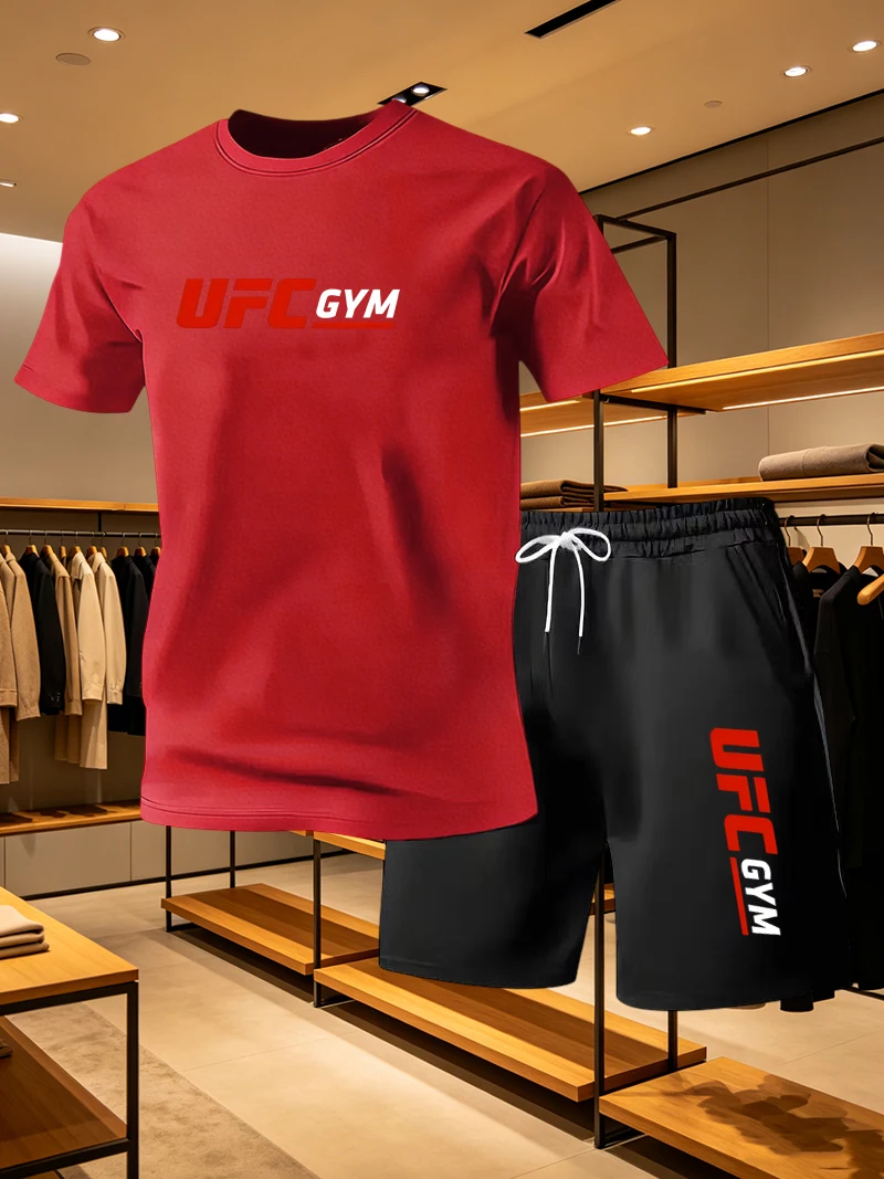 Men's Fashion T-shirt Shorts U - Men'S Fashion Rules ulasan dan harga