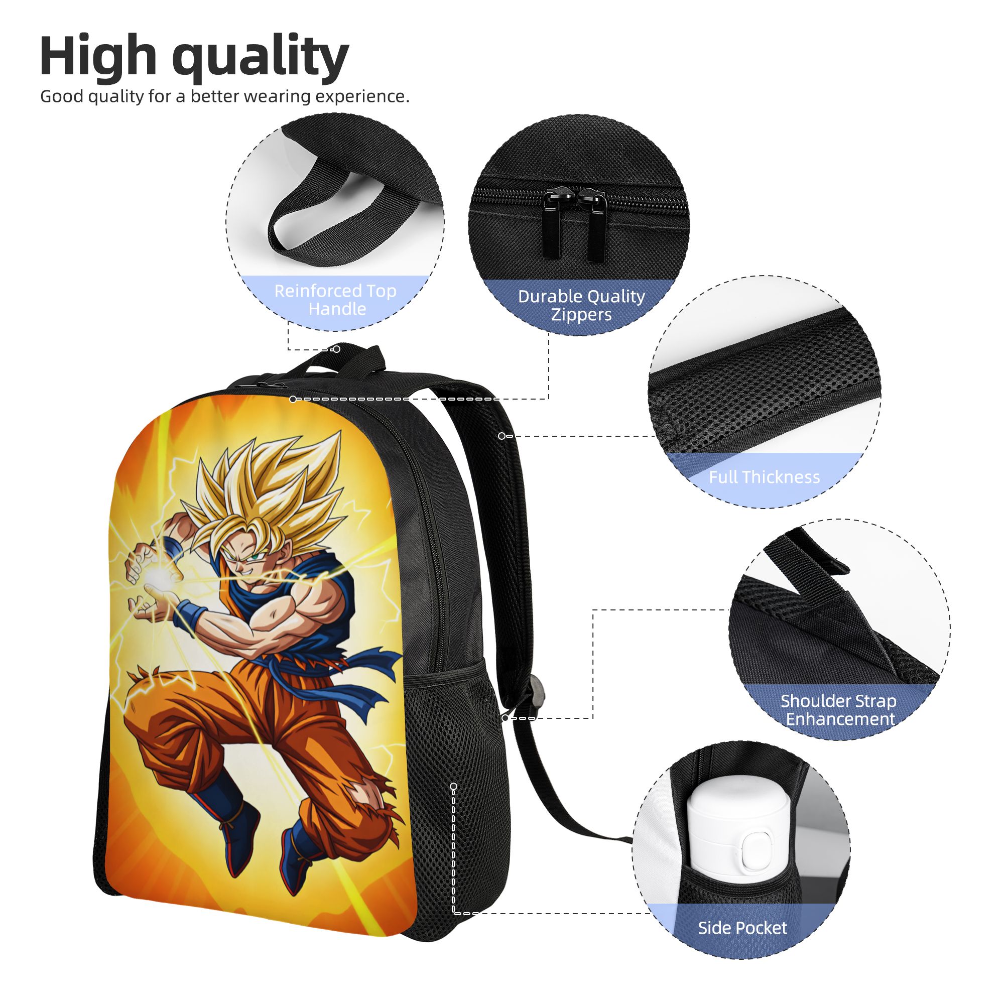 Son Goku Backpack Dragons Ball - Men'S Fashion University ulasan dan harga