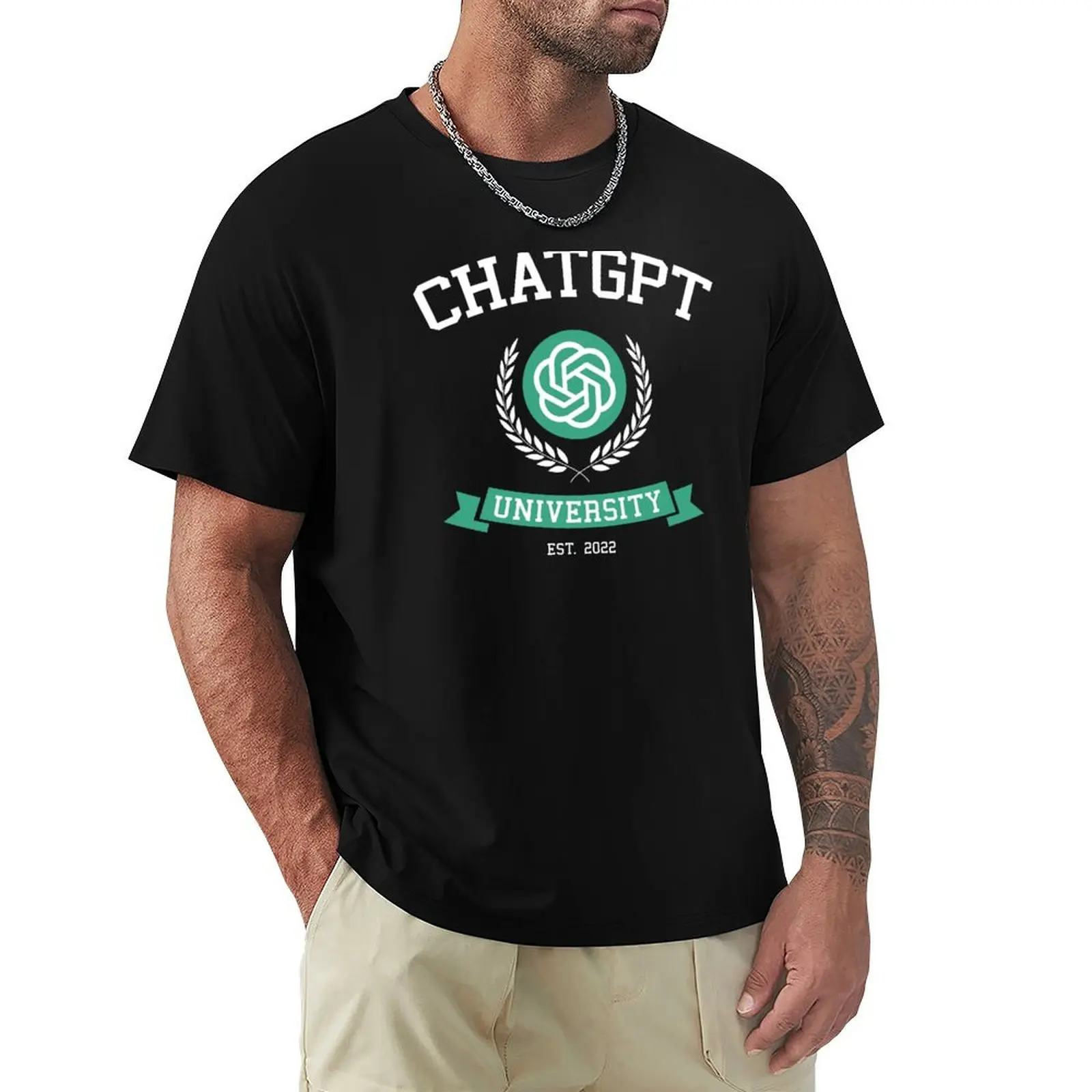 ChatGPT University - funny t s - Men'S Fashion University ulasan dan harga