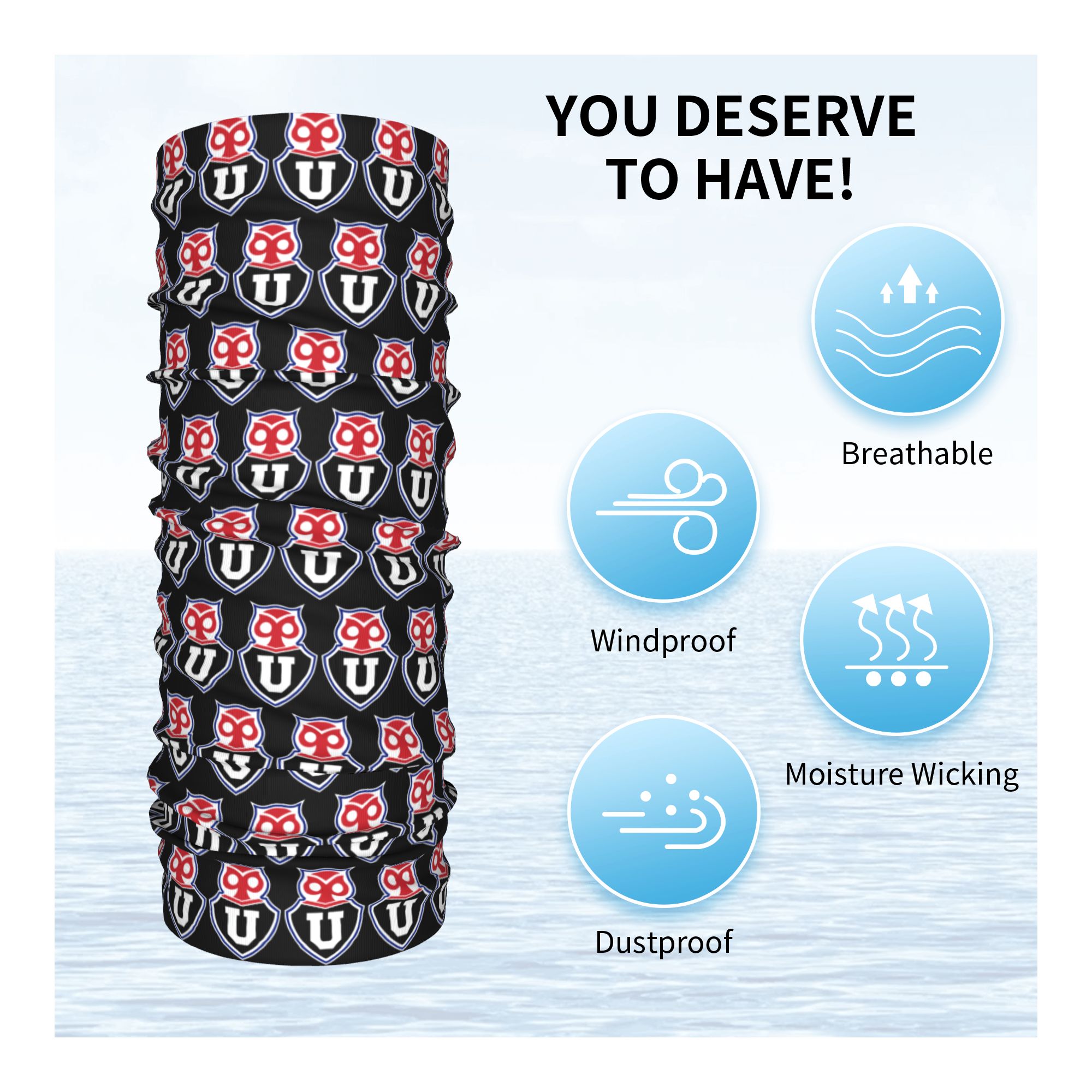 University Of Chile Bandana Wi - Men'S Fashion University ulasan dan harga