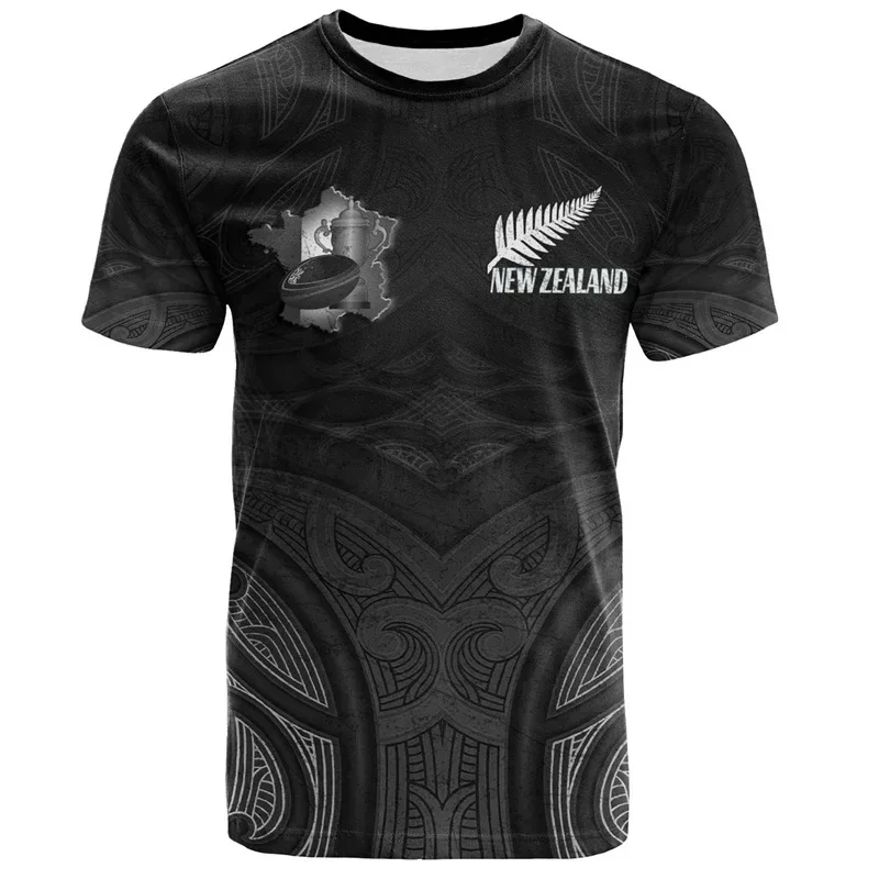 Summer New Zealand Maori Rugby - Mens Fashion Rugby Shirts ulasan dan harga