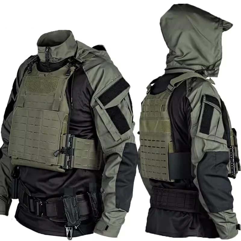 Men's CP Camo Tactical Combat  - Military Shirt Men ulasan dan harga
