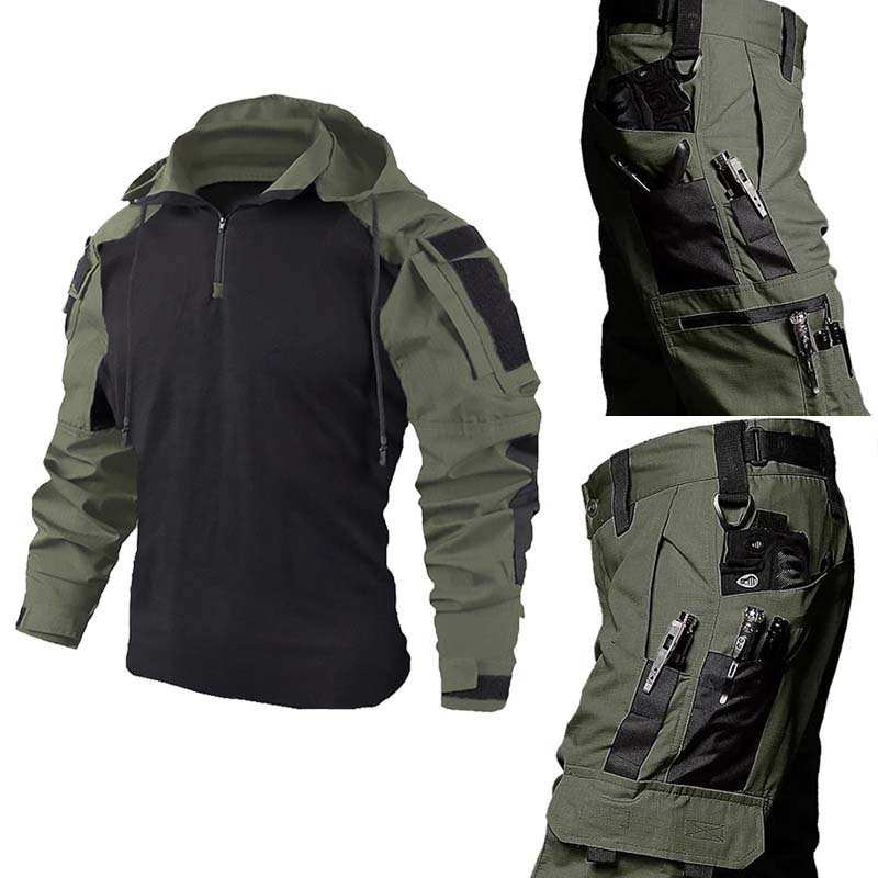 Men's CP Camo Tactical Combat  - Military Shirt Men ulasan dan harga
