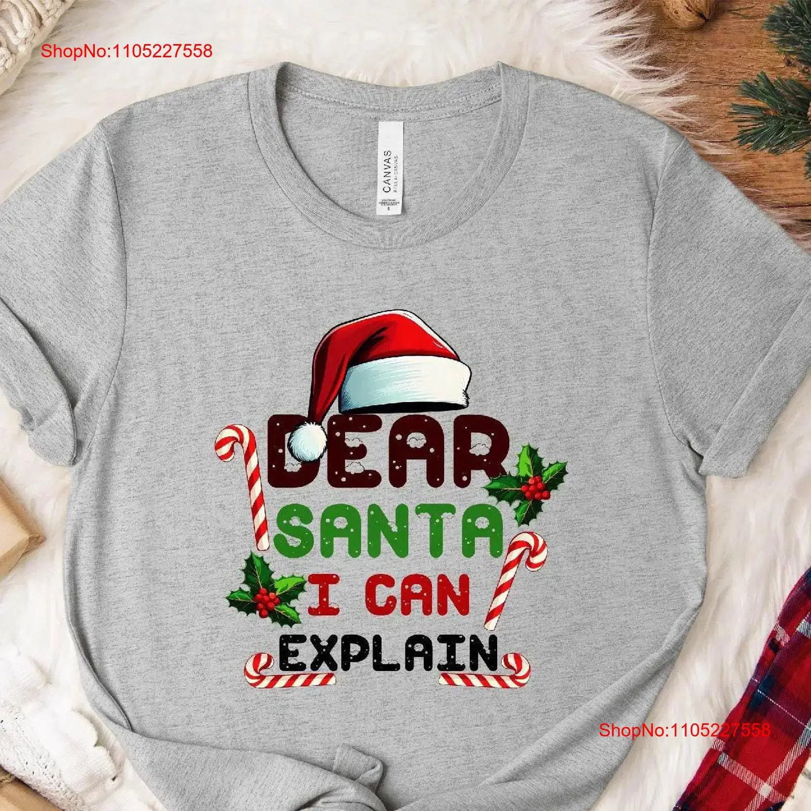 Dear Santa I Can Explain T shi - Men'S Fashion Explained ulasan dan harga
