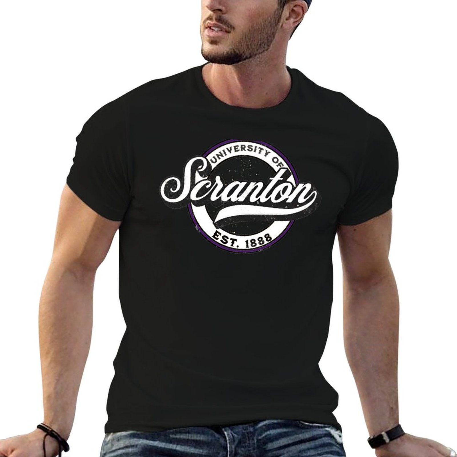 University Of Scranton T-Shirt - Men'S Fashion University ulasan dan harga