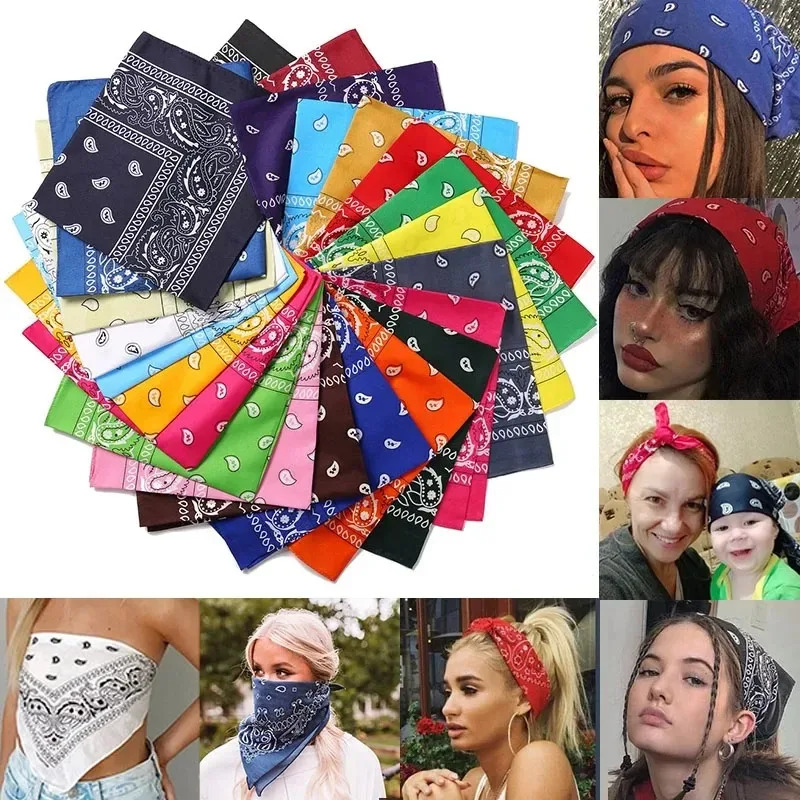 3/6pcs Hip Hop Bandana 23 Styl - Men Fashion Hair Style ulasan dan harga