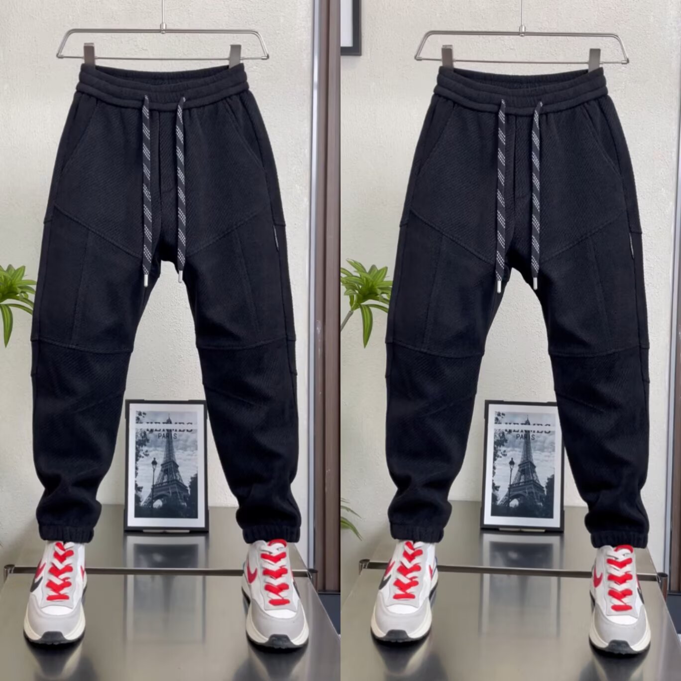 2026 New Men's Casual Sweatpan - Mens Fashion Dark Grey Pants ulasan dan harga