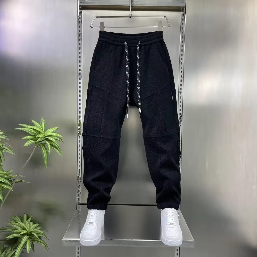 2026 New Men's Casual Sweatpan - Mens Fashion Dark Grey Pants ulasan dan harga