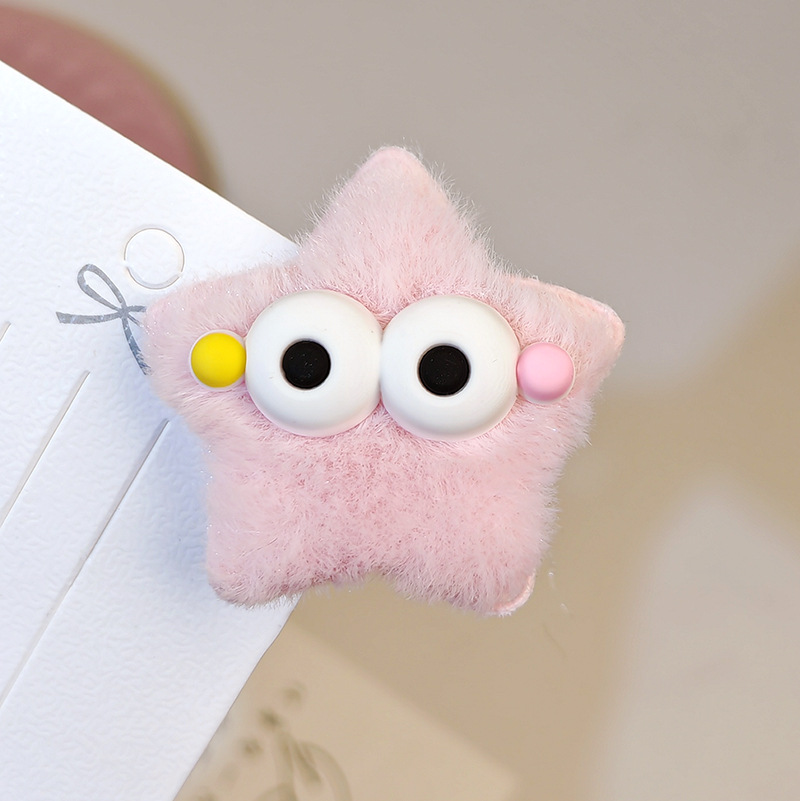 5pcs plush big eyed five point - Men Fashion Hair Style ulasan dan harga