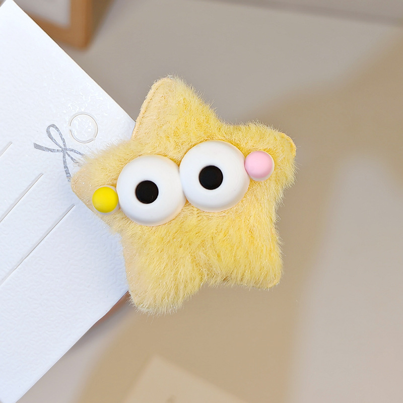 5pcs plush big eyed five point - Men Fashion Hair Style ulasan dan harga
