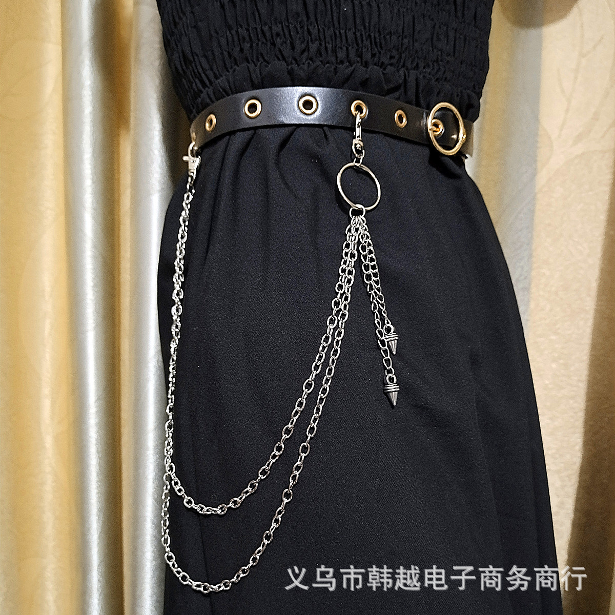 Punk Street Keychain Waist Cha - Jeans Pants Fashion Men ulasan dan harga