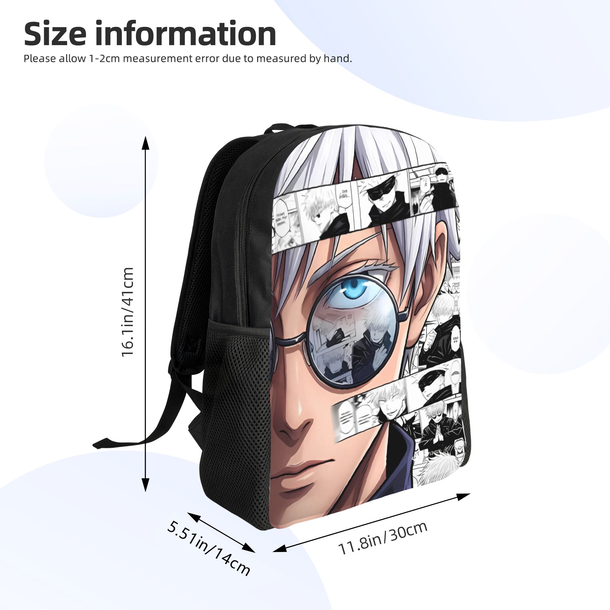Satoru Gojo Backpack J-Jujutsu - Men'S Fashion University ulasan dan harga