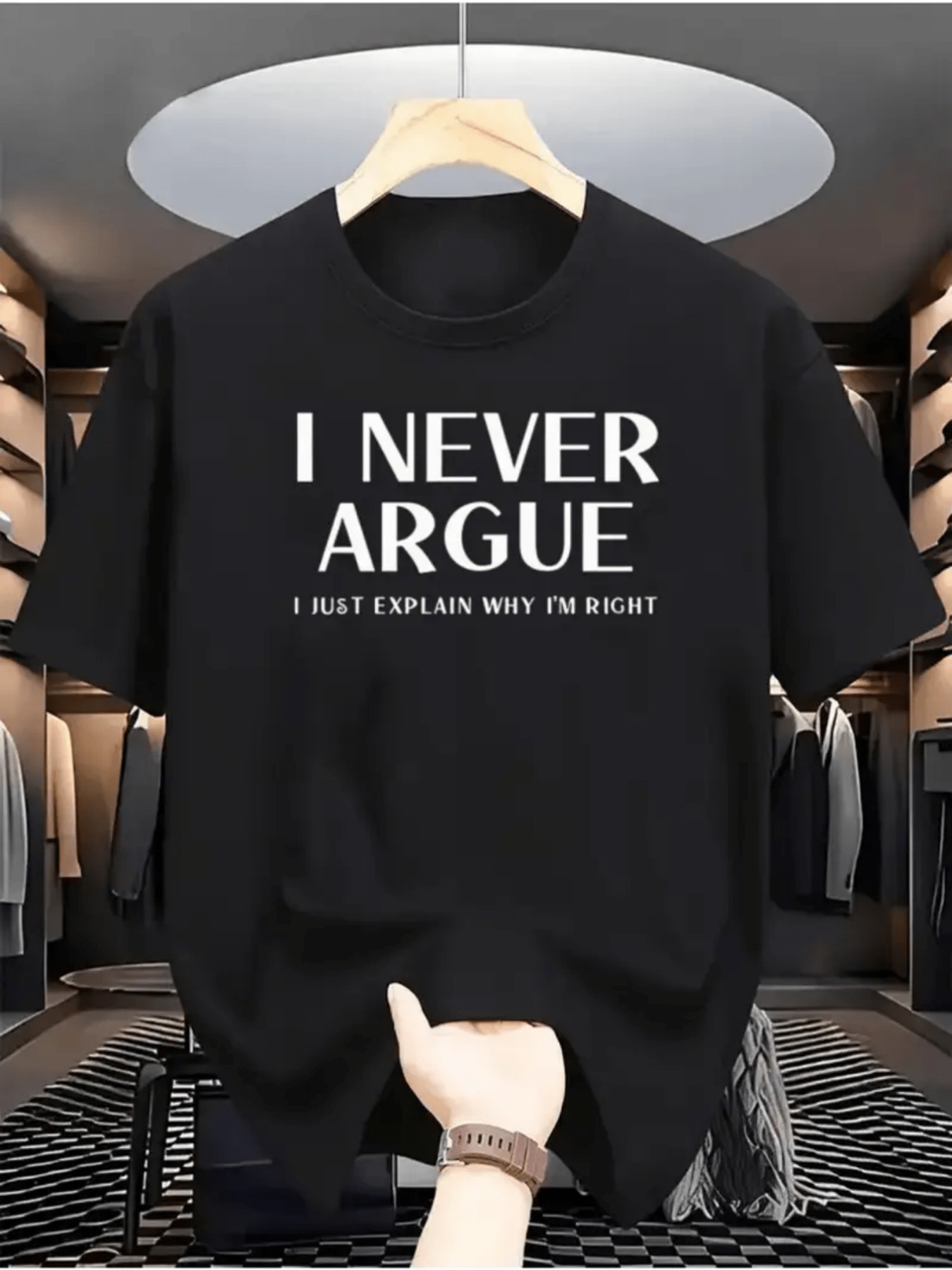 I Never Argue I Just Explain W - Men'S Fashion Explained ulasan dan harga