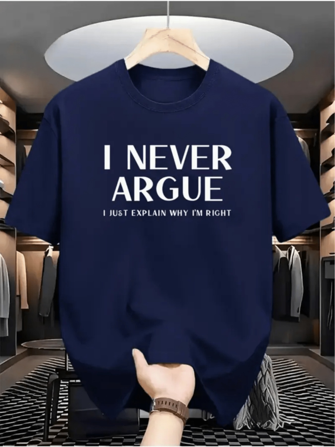 I Never Argue I Just Explain W - Men'S Fashion Explained ulasan dan harga