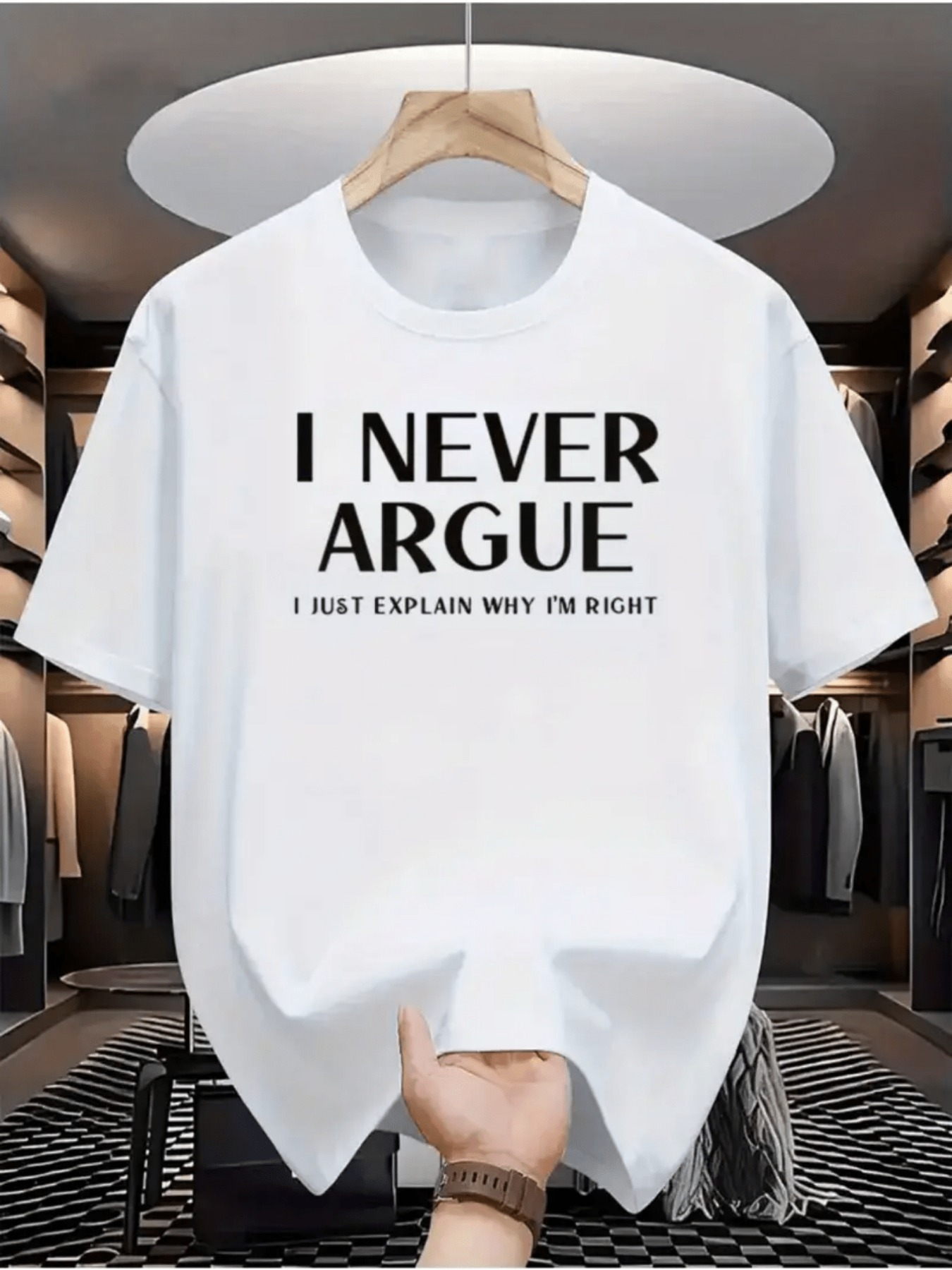 I Never Argue I Just Explain W - Men'S Fashion Explained ulasan dan harga