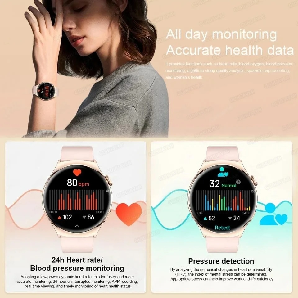 Women Smartwatch NFC AMOLED Sc - Mens Fashion World ulasan dan harga