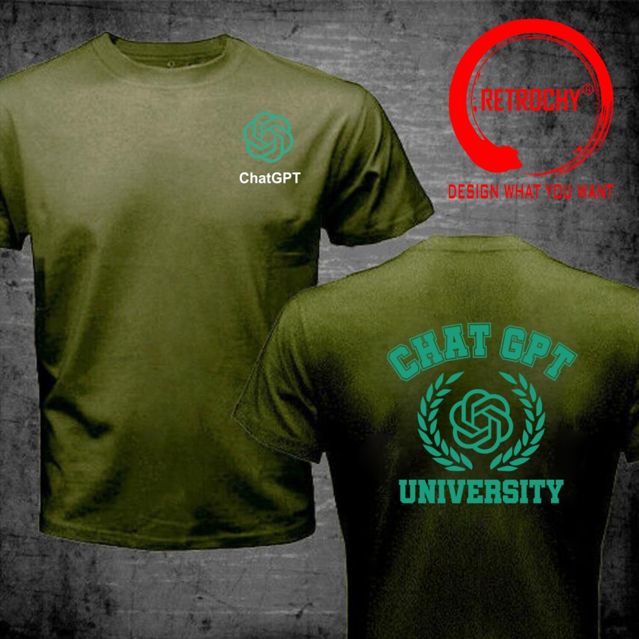 Funny Design ChatGPT Universit - Men'S Fashion University ulasan dan harga