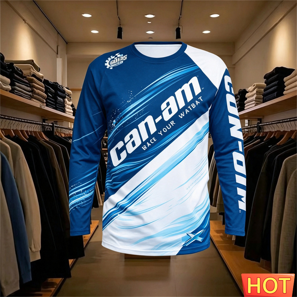 Motorcycle Racing Long Sleeve  - Men'S Fashion T Shirts ulasan dan harga