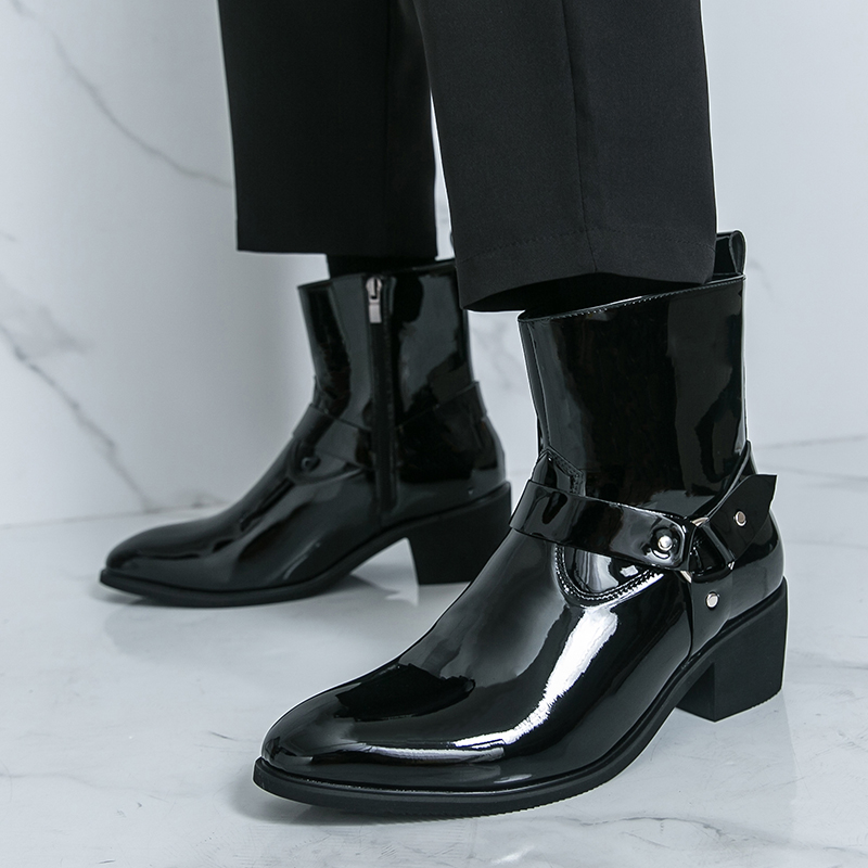 Autumn Brand High Heels Chelse - Men'S Fashion For Wedding ulasan dan harga