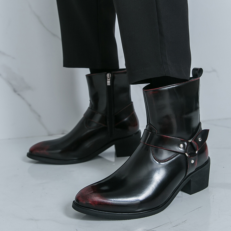 Autumn Brand High Heels Chelse - Men'S Fashion For Wedding ulasan dan harga