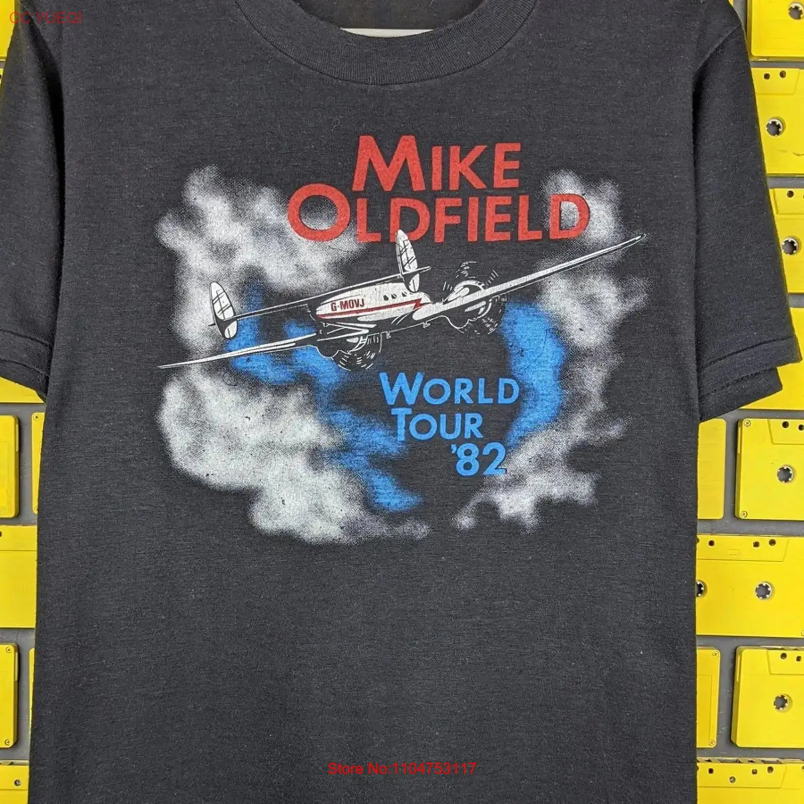 Mike Oldfield WORLD TOUR black - Mens Fashion World ulasan dan harga