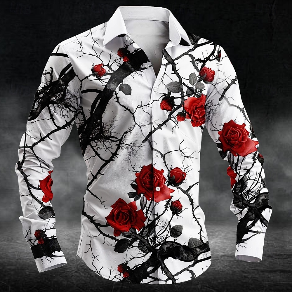 Fashion plum blossom pattern 3 - Men'S Fashion Rules ulasan dan harga