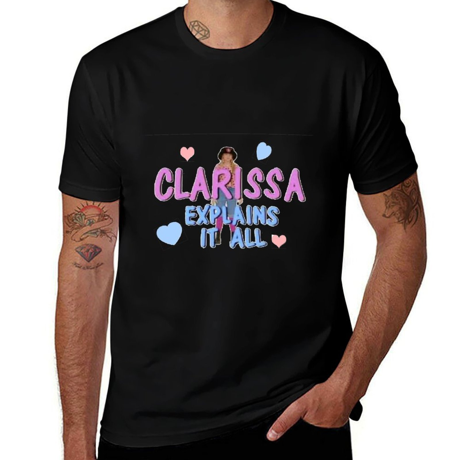 clarissa explains it all T-Shi - Men'S Fashion Explained ulasan dan harga