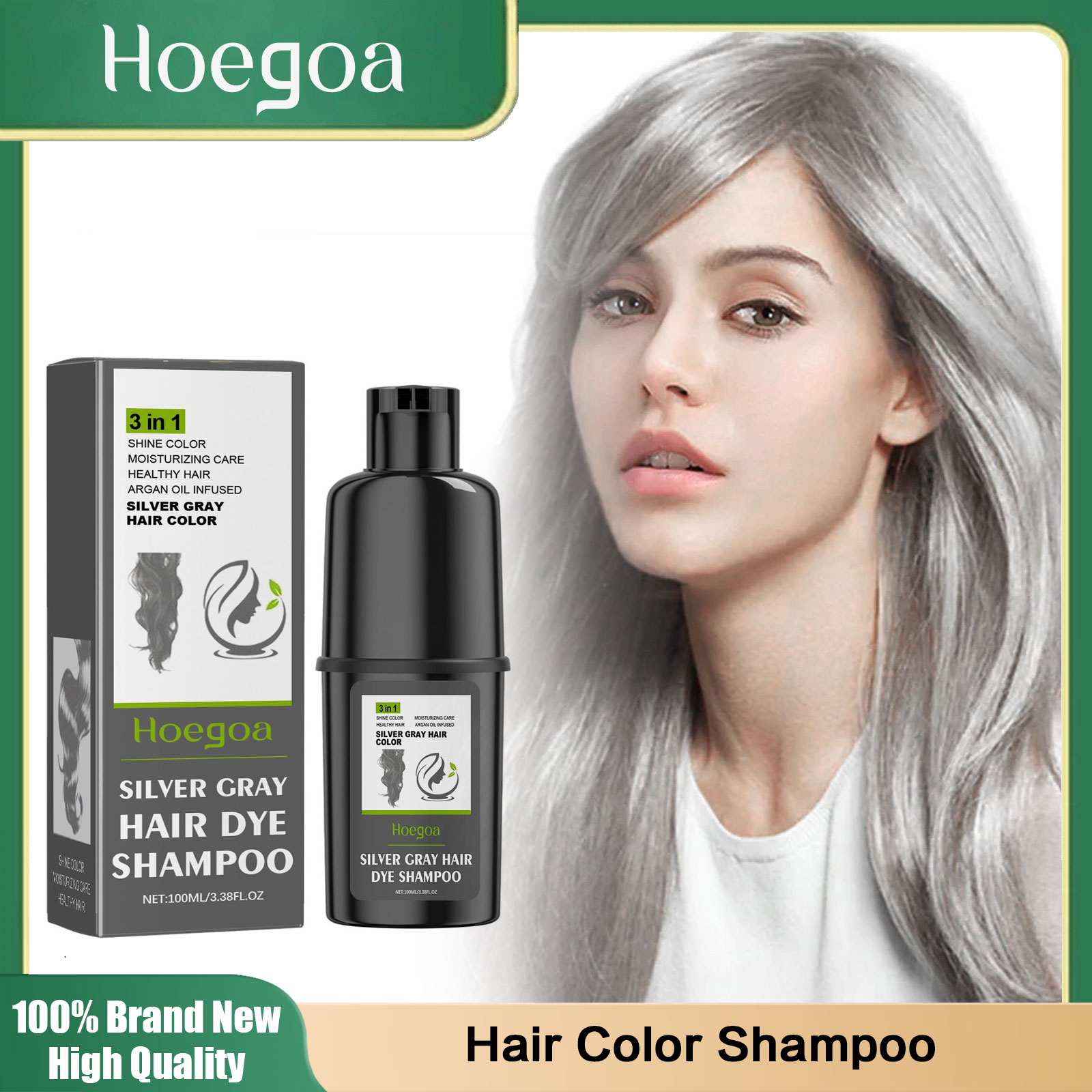 3 In 1 Hair Coloring Shampoo N - Men Fashion Hair Style ulasan dan harga
