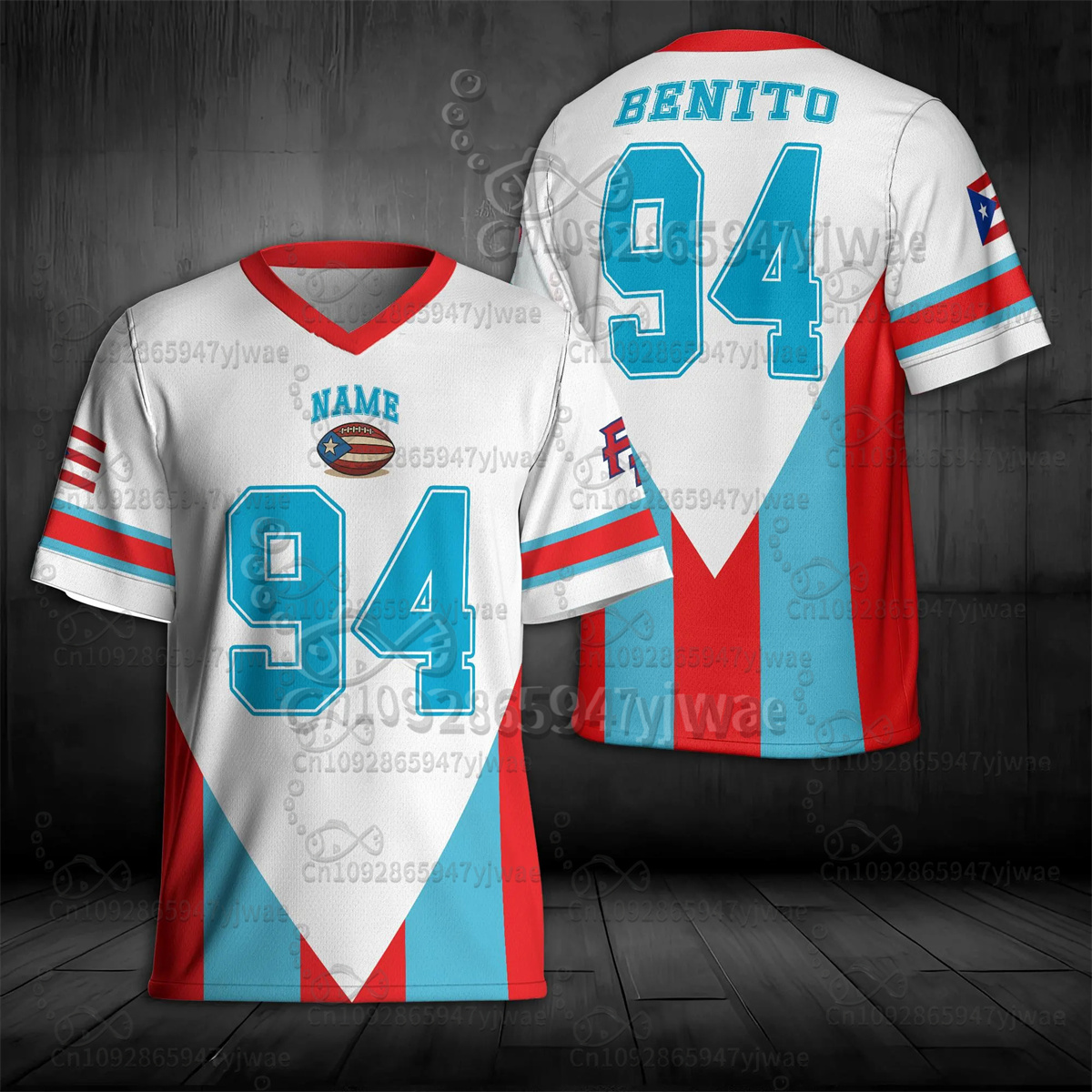 Team Benito 94 Benito Bowl Rug - Mens Fashion Rugby Shirts ulasan dan harga